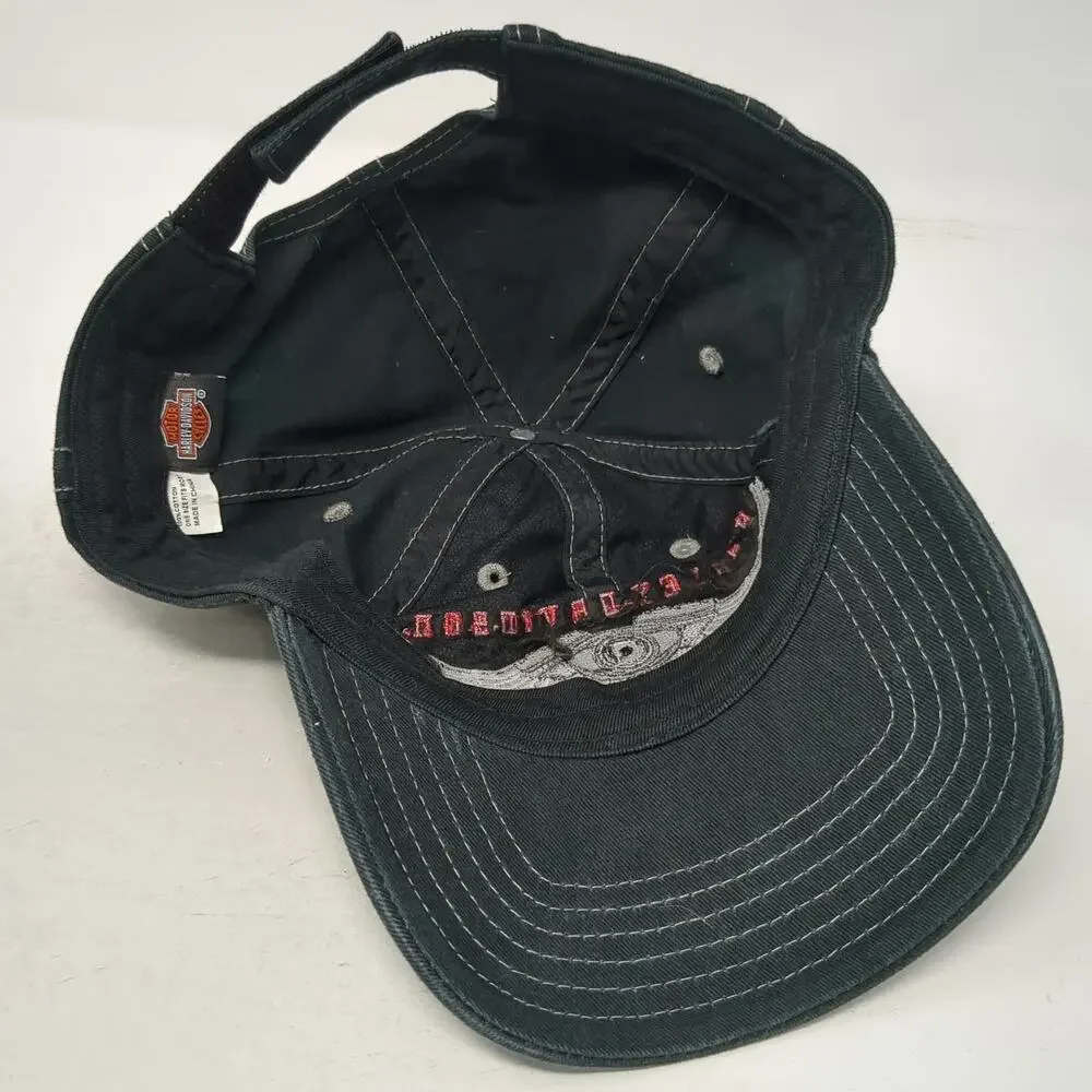 Harley-Davidson Baseball Cap Black One Size Tradition 1903 Heritage Contrast Hat